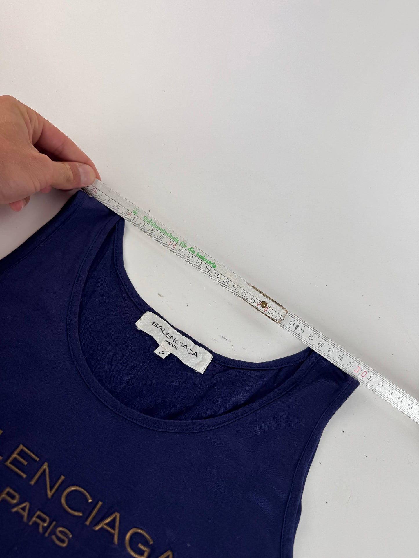 Haut vintage en toile Balenciaga violet M