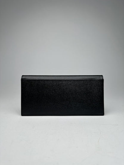 Vintage  Givenchy Leather ID Holder black