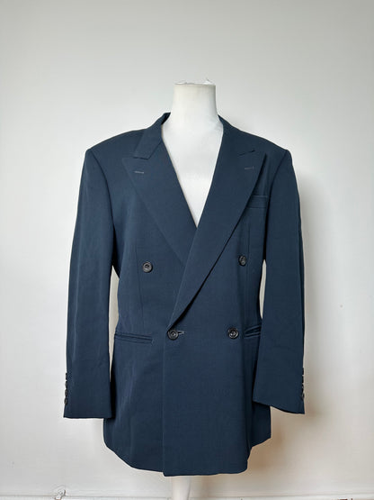 Vintage Dior Men's Wool Blazer Navy M