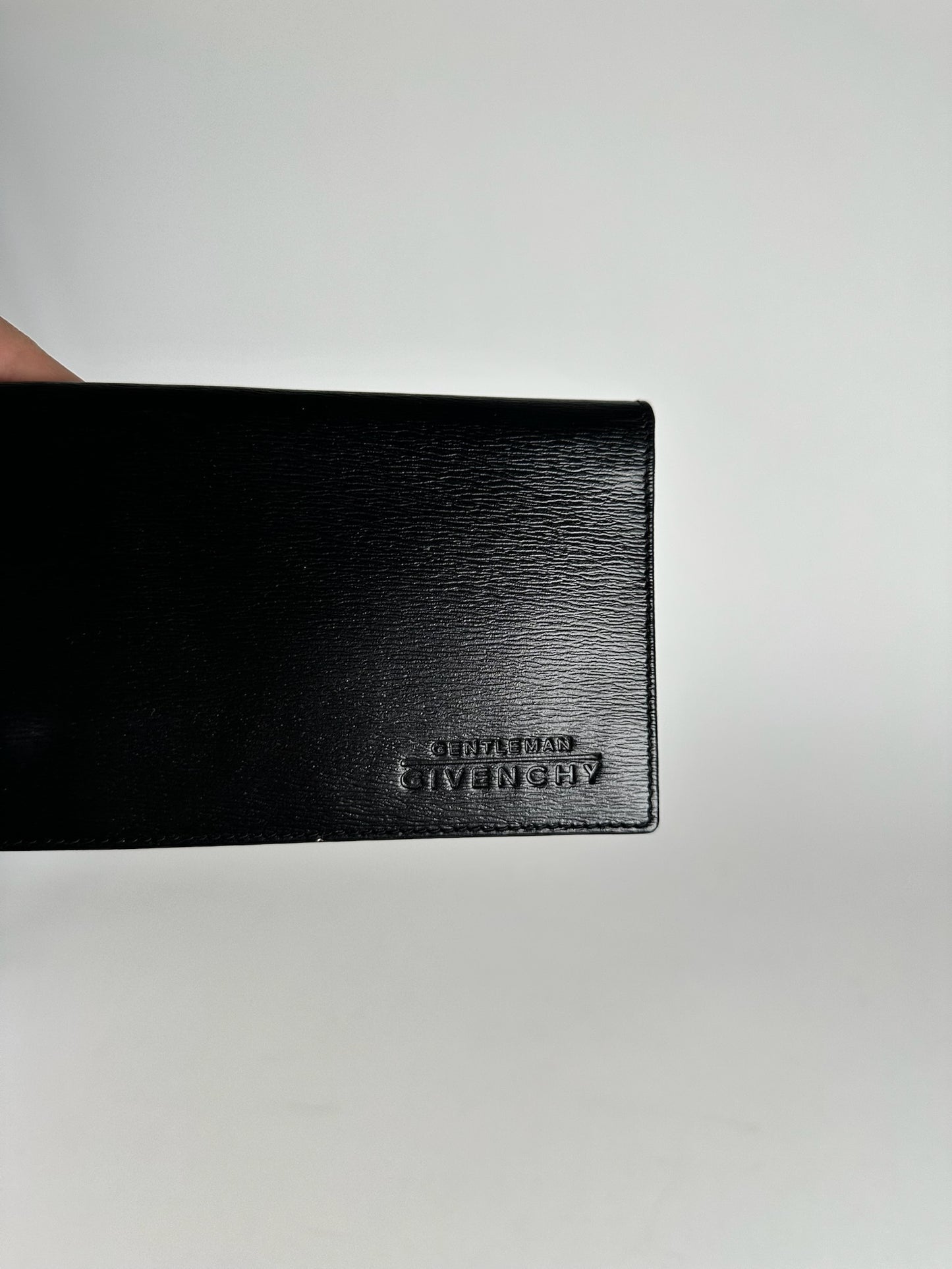 Vintage  Givenchy Leather ID Holder black