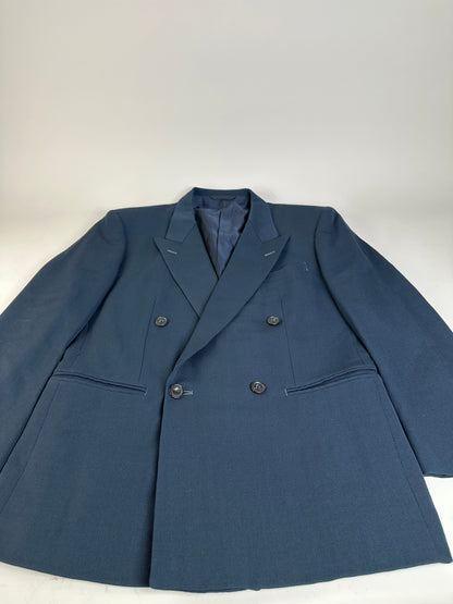 Vintage Dior Men's Wool Blazer Navy M