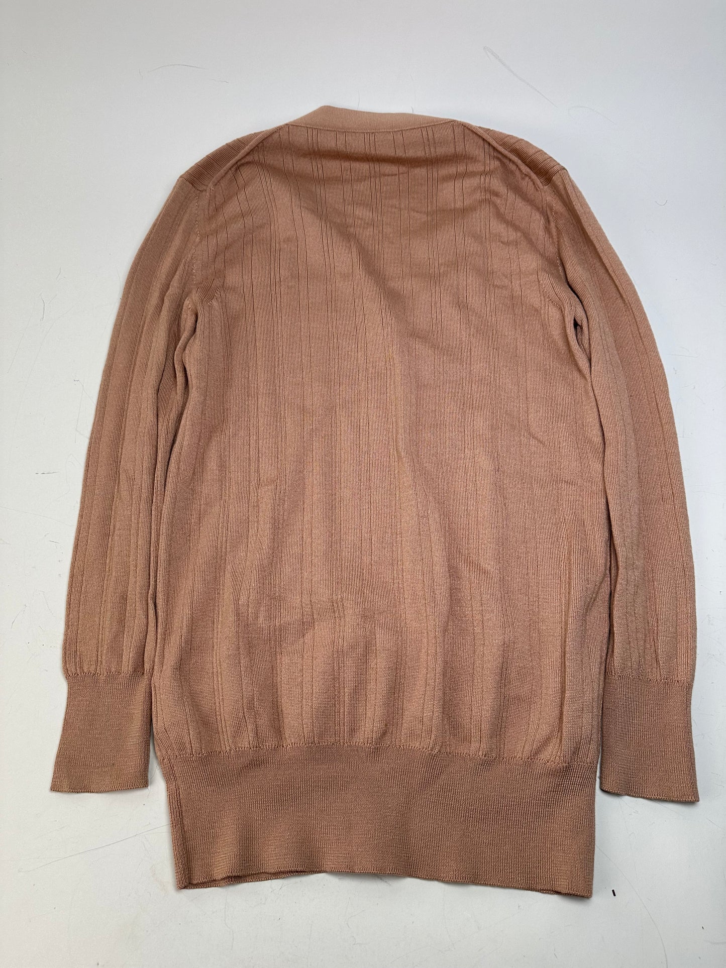 Vintage Chloé Viscose Knit Cardigan Soft Pink XXL