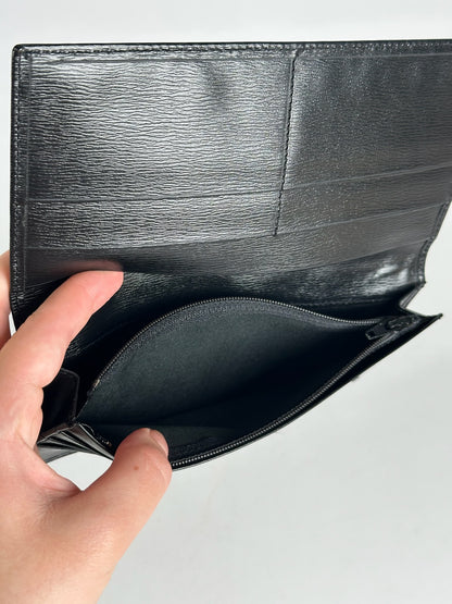 Vintage  Givenchy Leather ID Holder black