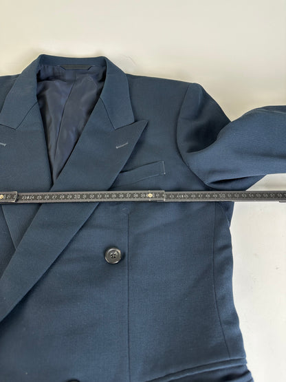 Vintage Dior Men's Wool Blazer Navy M