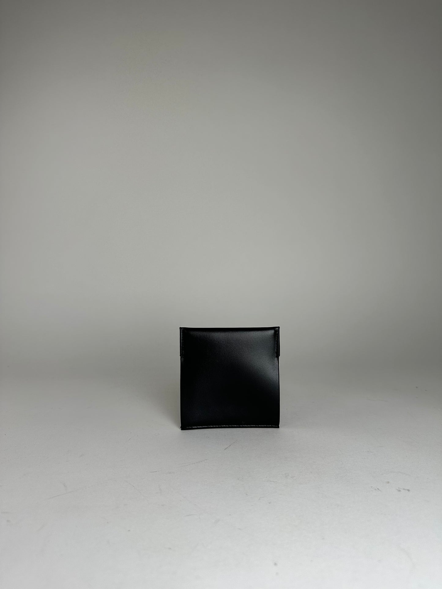 Celine Leather Flat Pouch Black