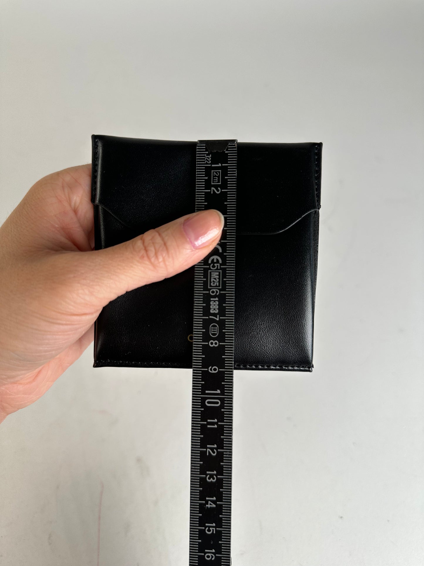 Celine Leather Flat Pouch Black