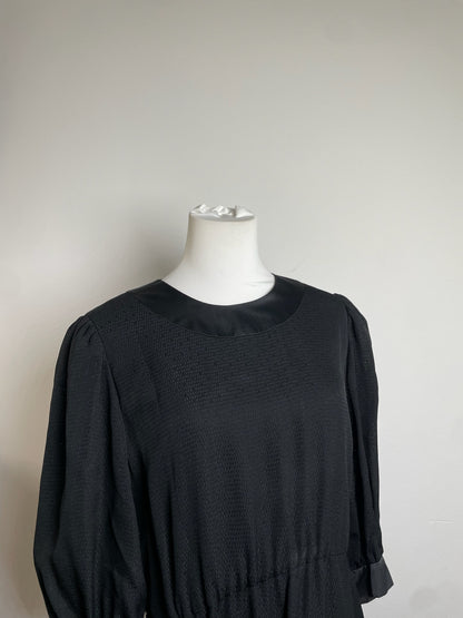 Givenchy Black Maxi Dress with Side Button Detailing