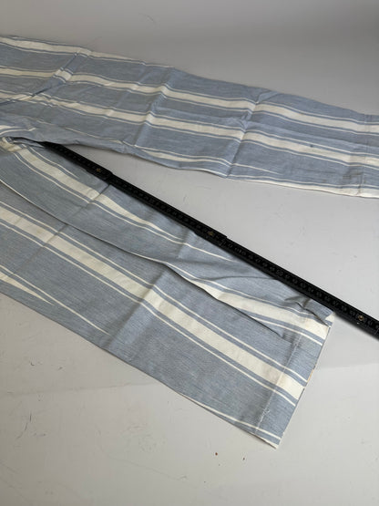 Vintage Dior Cotton Trousers Light Blue White S