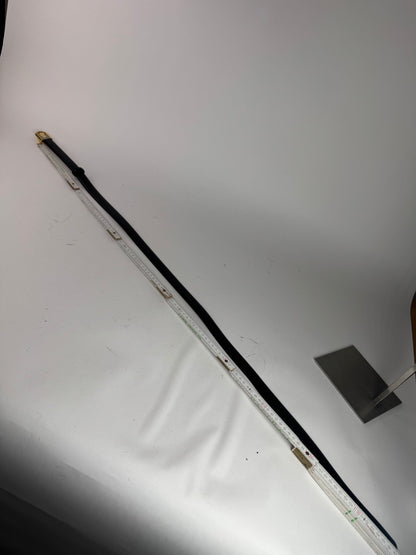 Vintage Lancelot leather belt black