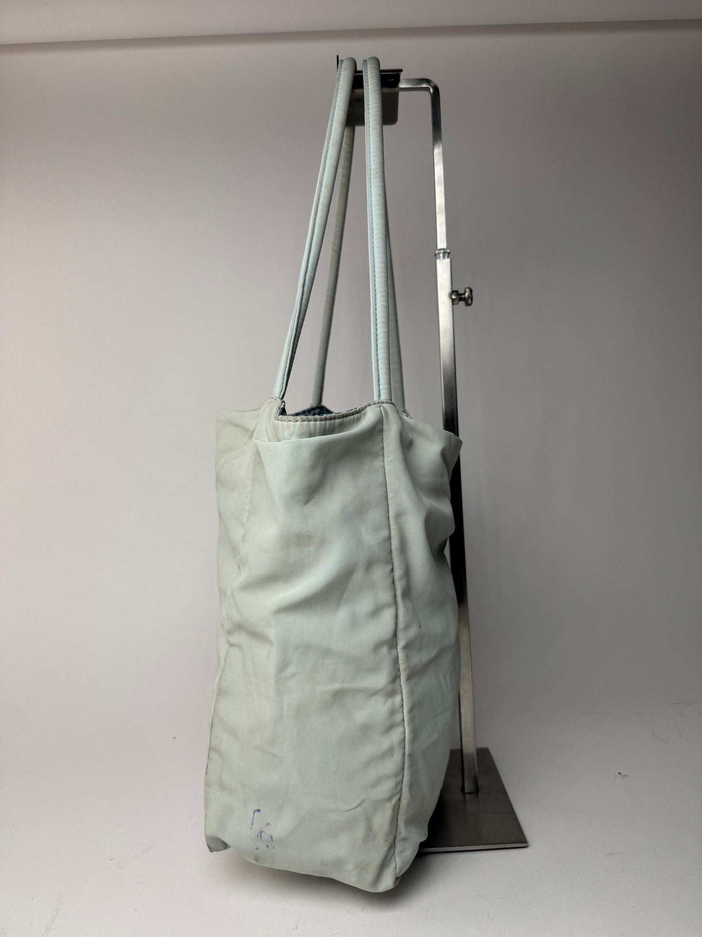 Vintage Bottega Veneta Reversible Shopper bag turquoise