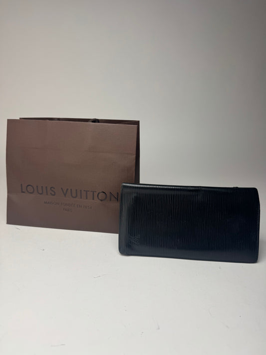 Vintage Louis Vuitton EPI Leather ID Holder / wallet Black