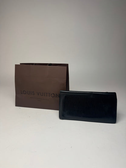 Vintage Louis Vuitton EPI Leather ID Holder / wallet Black