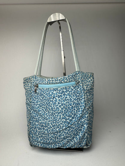 Vintage Bottega Veneta Reversible Shopper bag turquoise