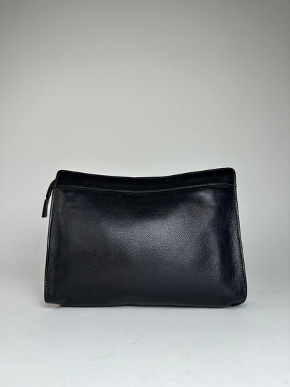 Vintage Givenchy Leather Clutch Black