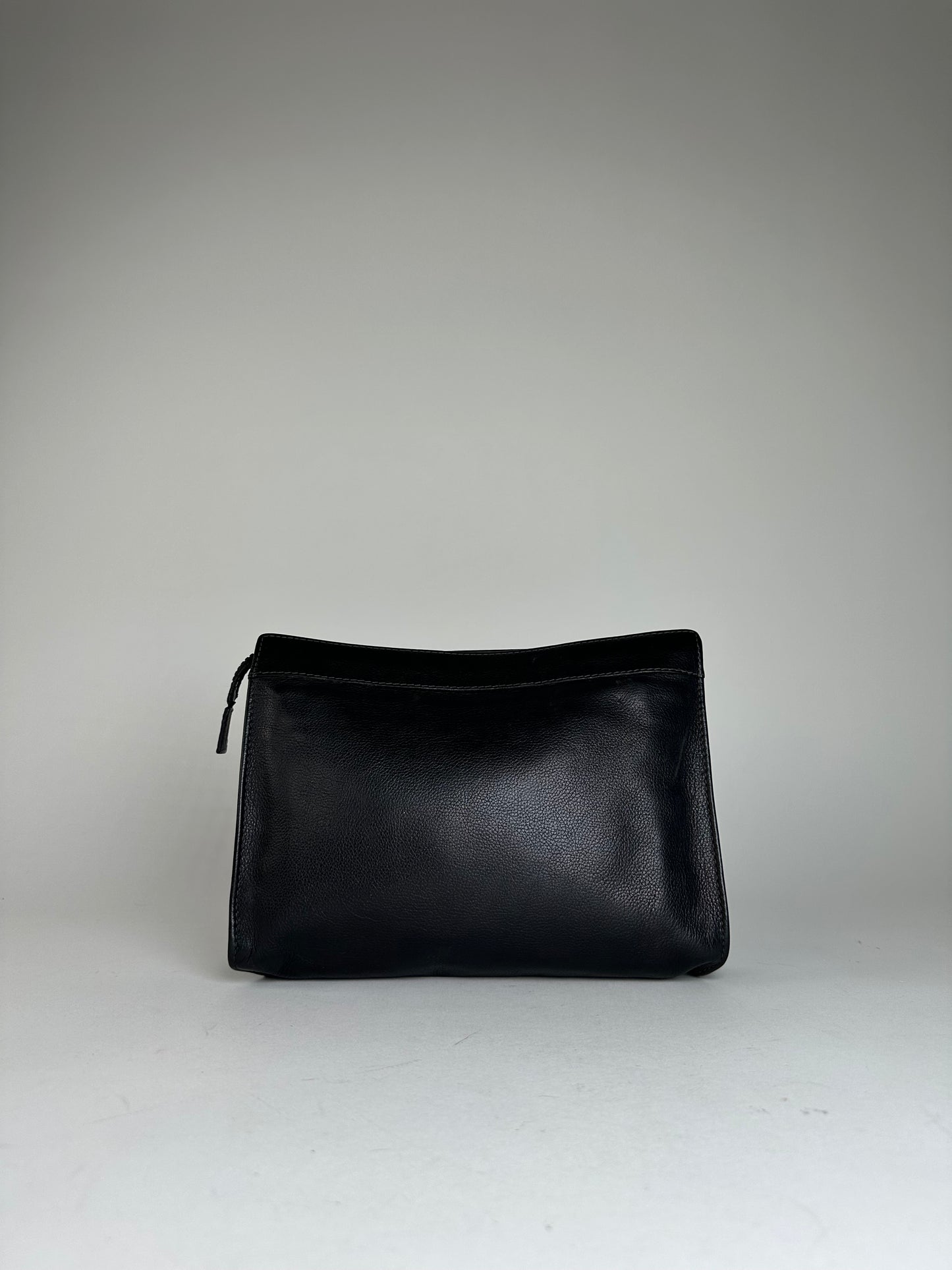 Vintage Givenchy Leather Clutch Black