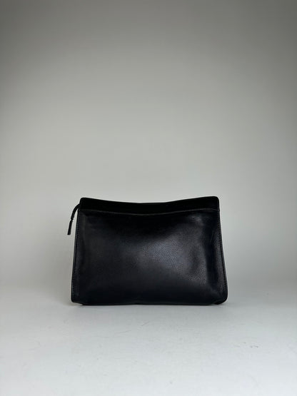 Vintage Givenchy Leather Clutch Black