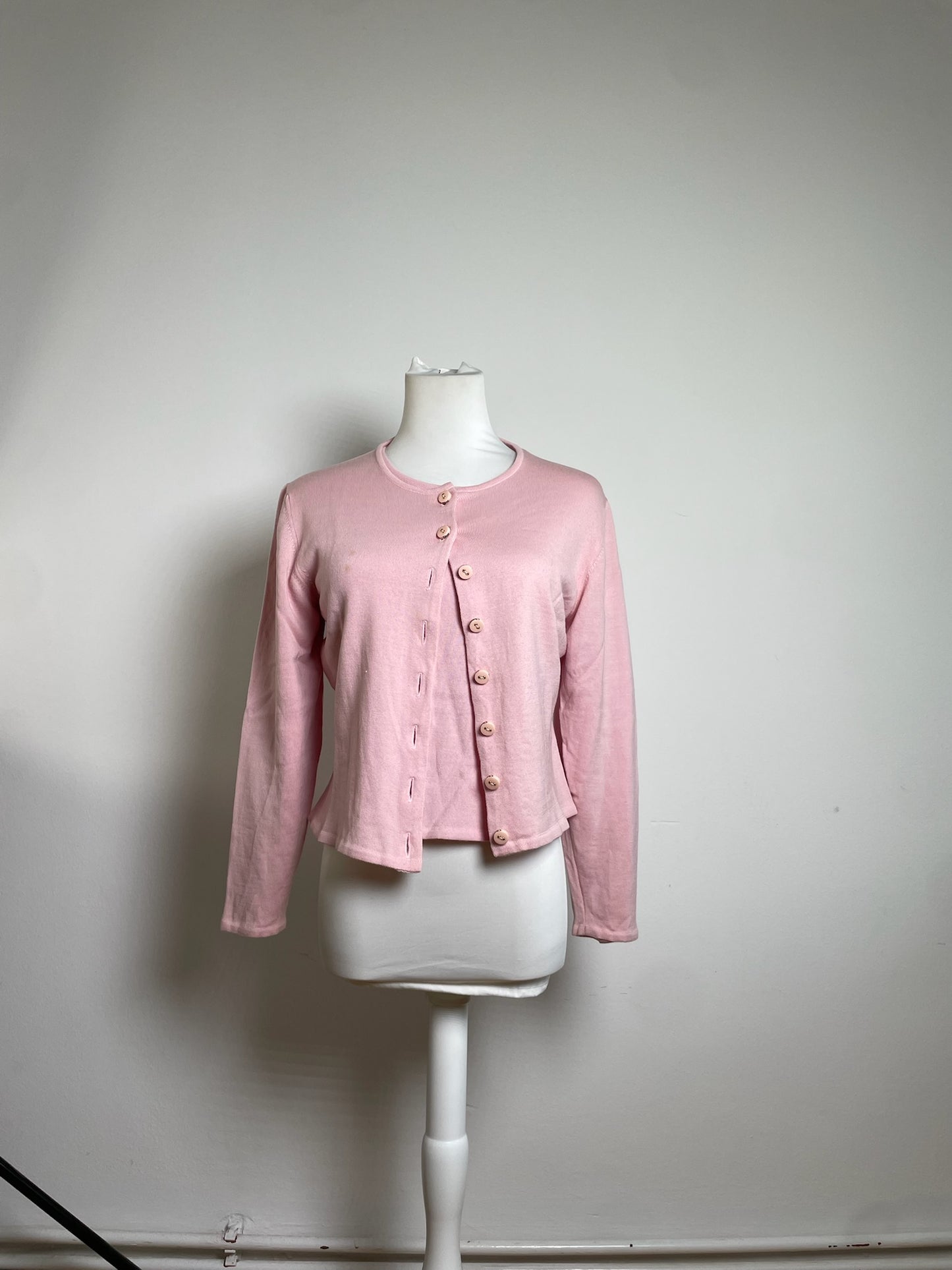 Vintage Dior Knit Cardigan Pink