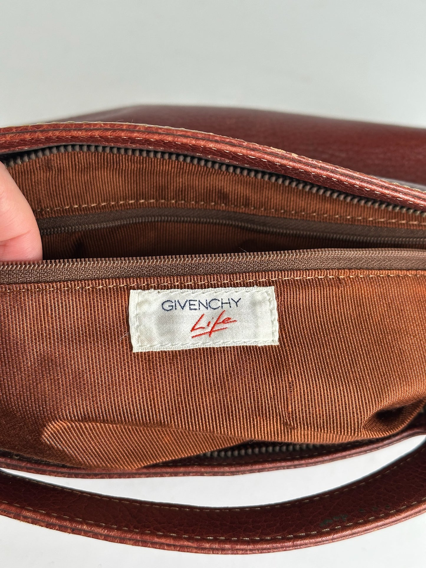 Vintage Givenchy Leather Bag brown