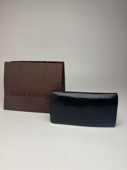 Vintage Louis Vuitton EPI Leather ID Holder / wallet Black