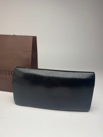 Vintage Louis Vuitton EPI Leather ID Holder / wallet Black