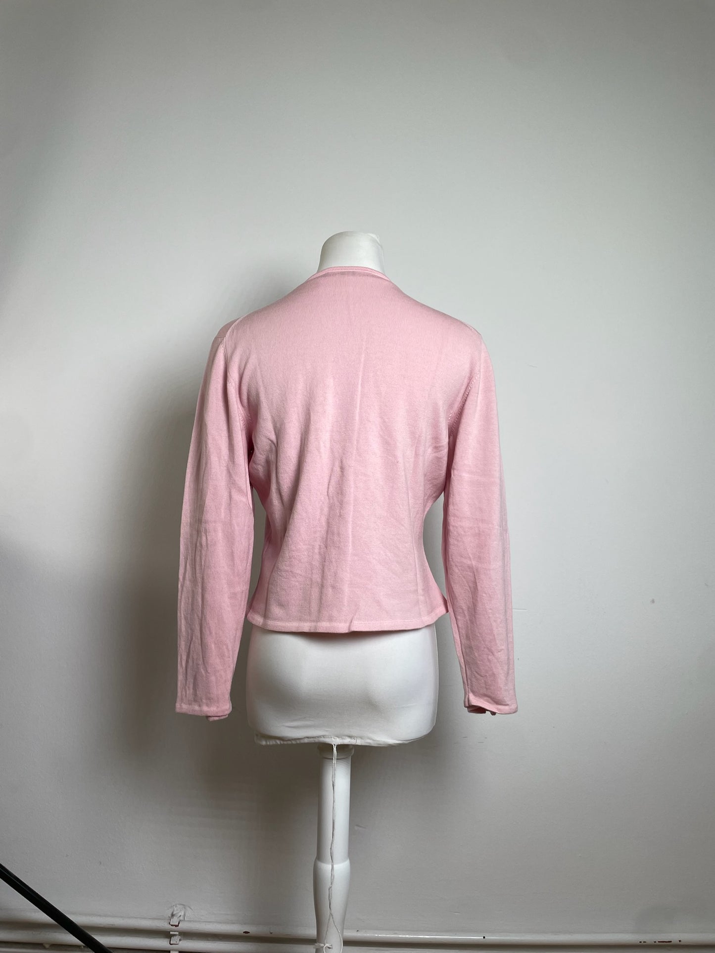 Vintage Dior Knit Cardigan Pink