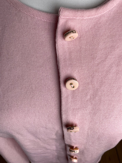 Vintage Dior Knit Cardigan Pink