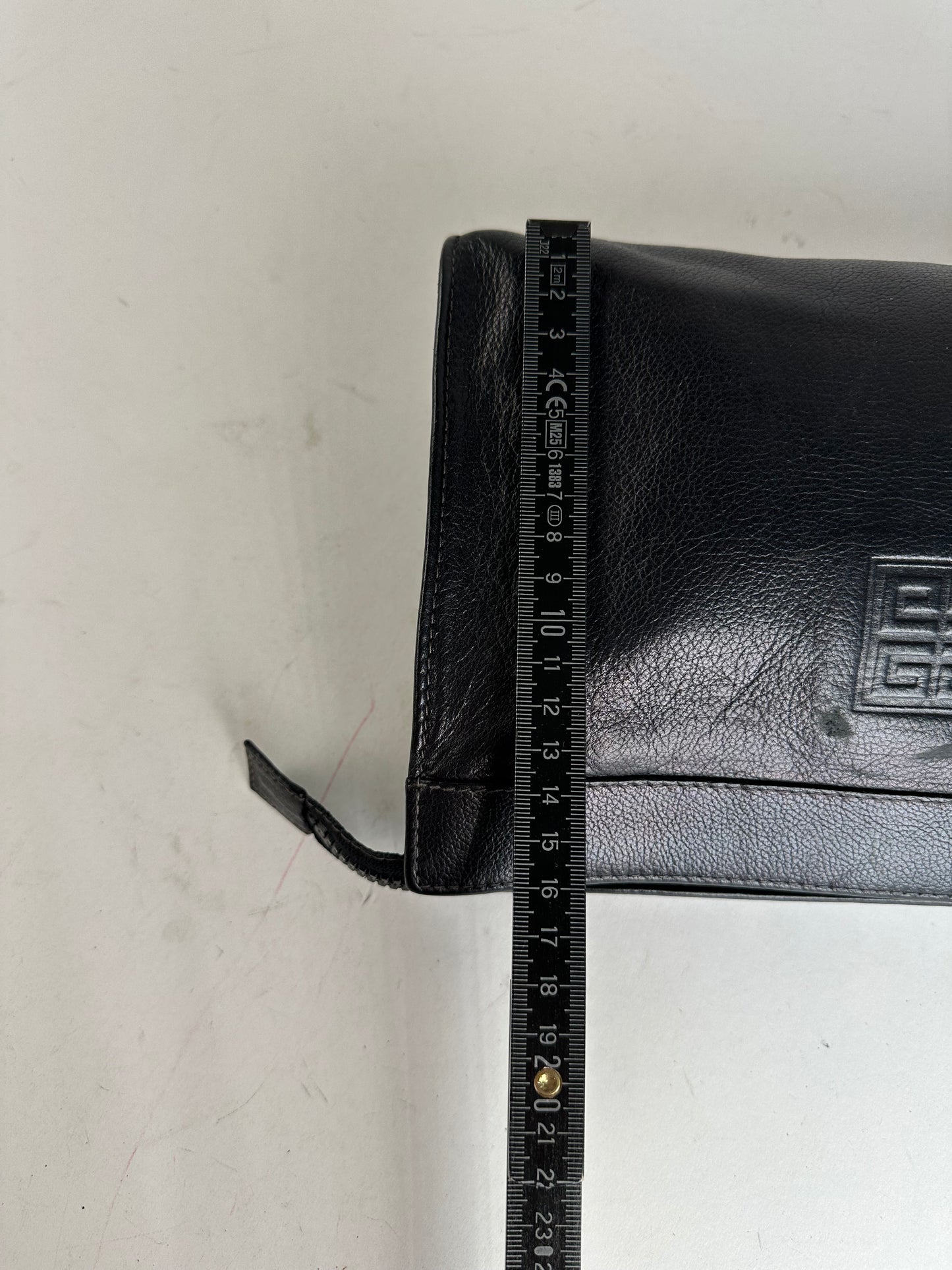 Vintage Givenchy Leather Clutch Black
