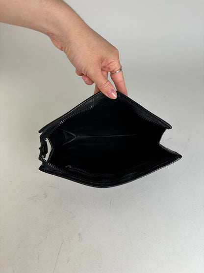 Vintage Givenchy Leather Clutch Black