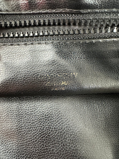 Vintage Givenchy Leather Clutch Black