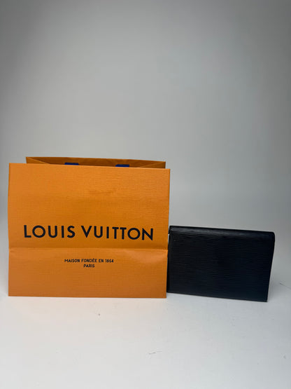 Vintage Louis Vuitton EPI Leather wallet Black