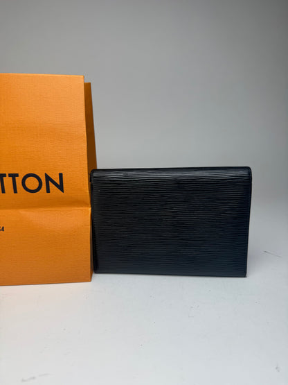 Vintage Louis Vuitton EPI Leather wallet Black