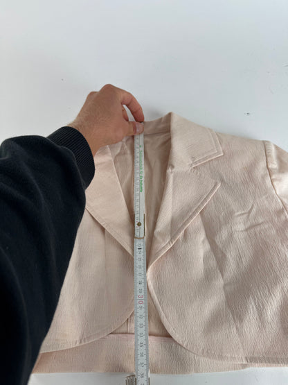Vintage Dior Short Trenchcoat pink