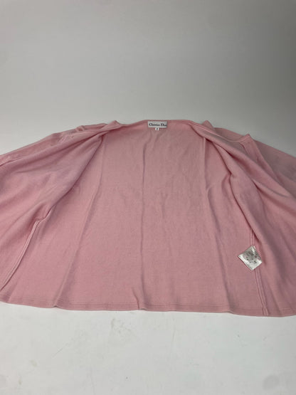 Vintage Dior Knit Cardigan Pink