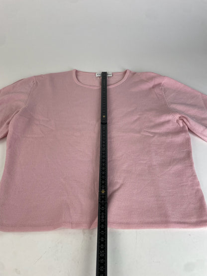 Dior Ribbed Cotton Sweater Pink