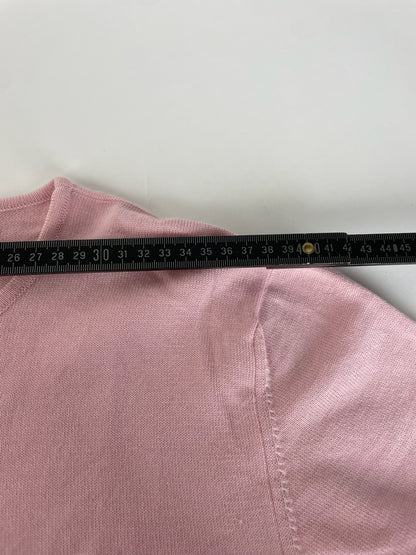 Dior Ribbed Cotton Sweater Pink