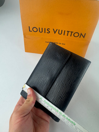 Vintage Louis Vuitton EPI Leather wallet Black