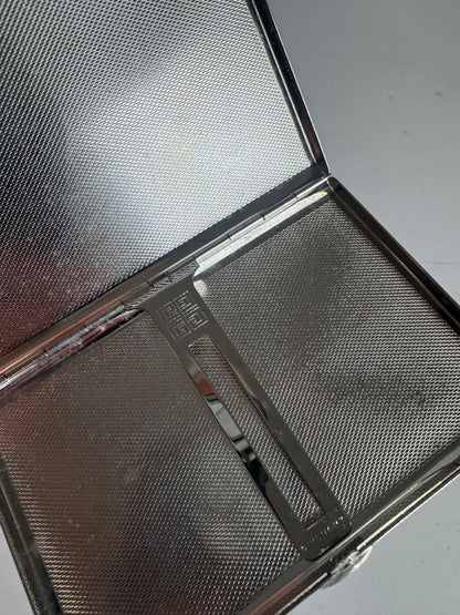 Vintage Givenchy Metal Card Holder / Cigarette Case Silver