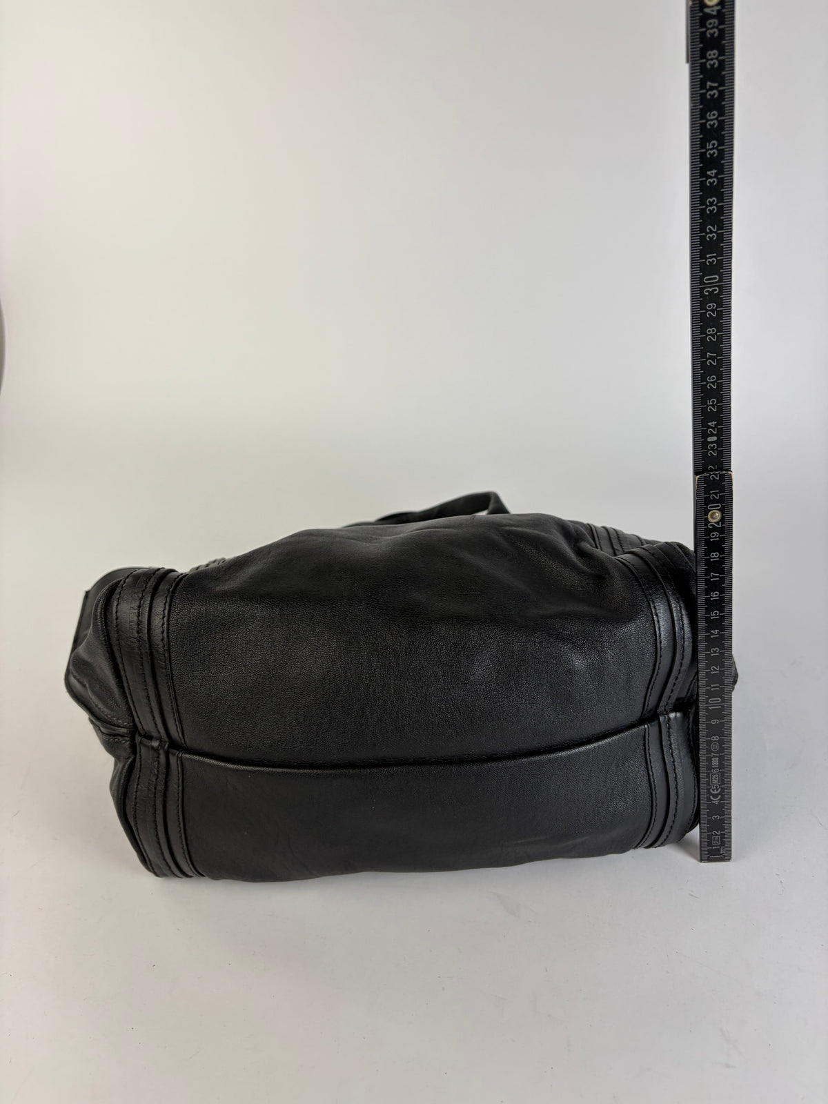 Vintage Chloé Edith Structured Top-Handle Bag Black