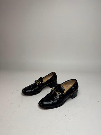 Vintage Gucci Patent Leather Horsebit Pumps EU36,5