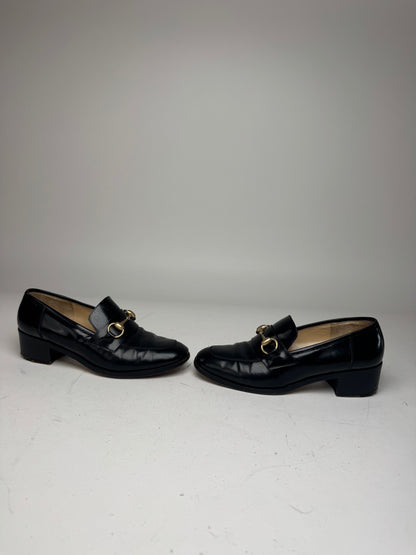 Vintage Gucci Patent Leather Horsebit Pumps EU36,5