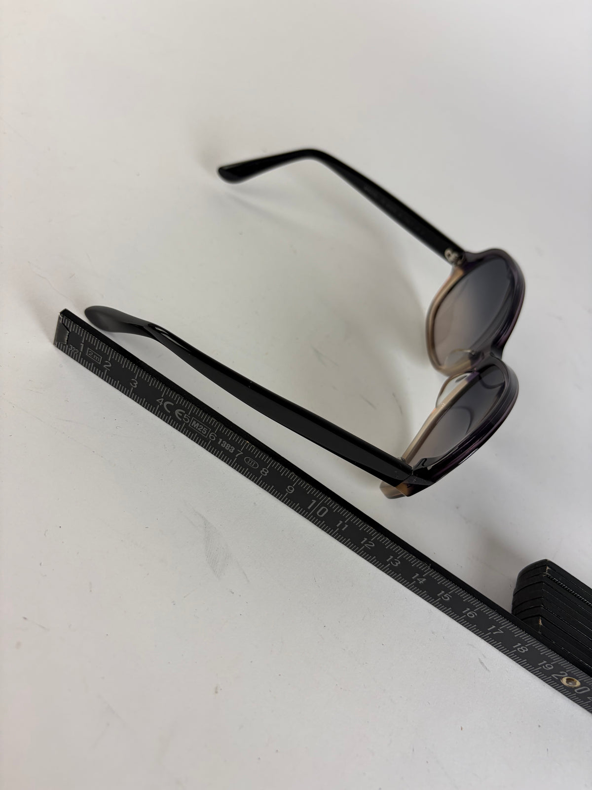 Vintage Marni Gradient Frame Sunglasses c. 2010s Brown Black