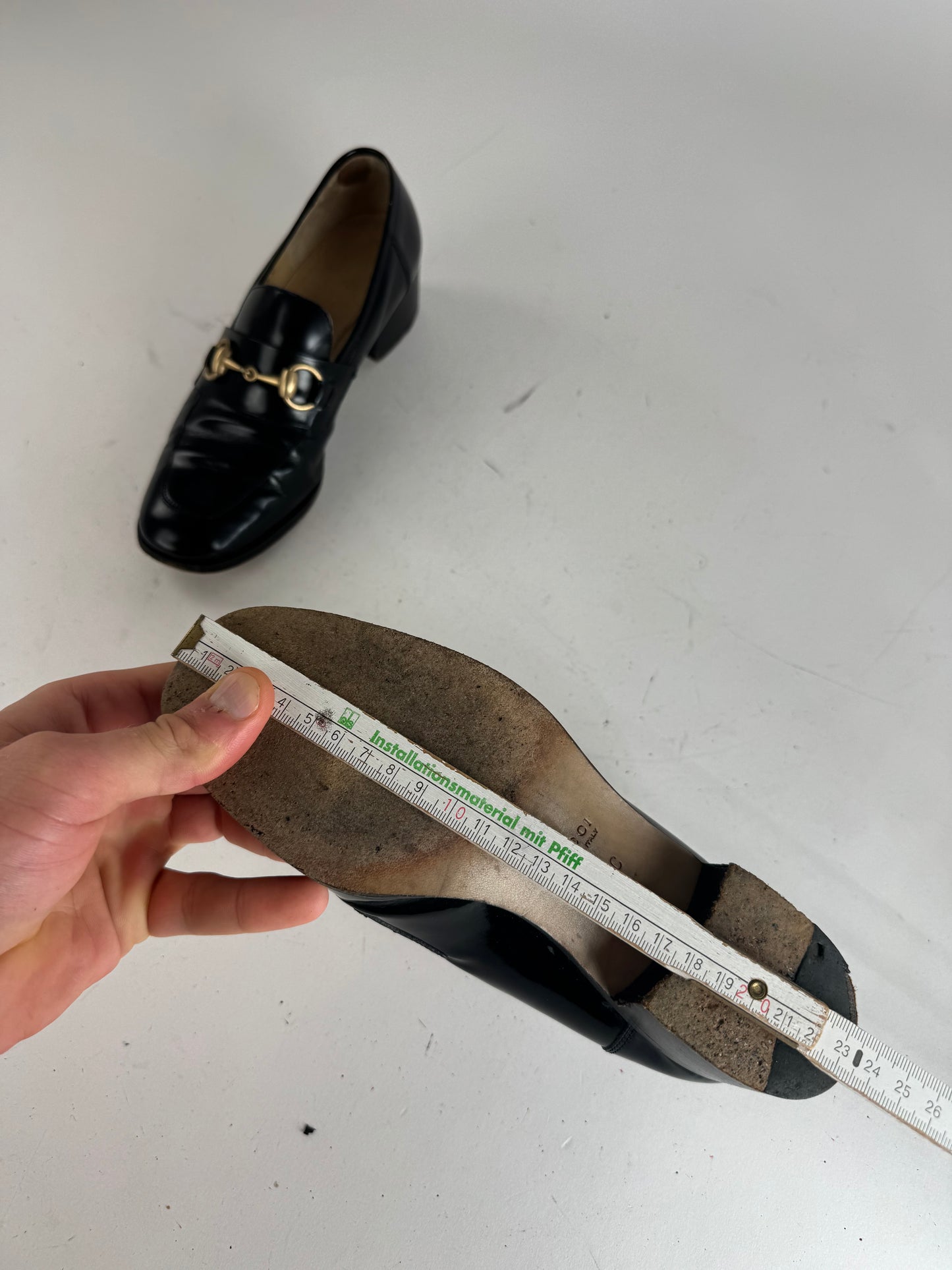 Vintage Gucci Patent Leather Horsebit Pumps EU36,5