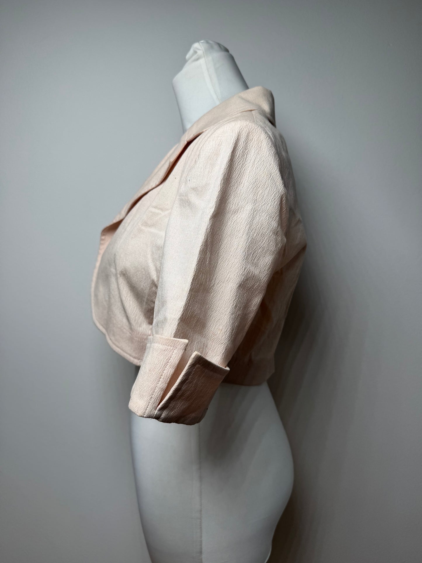 Vintage Dior Short Trenchcoat pink