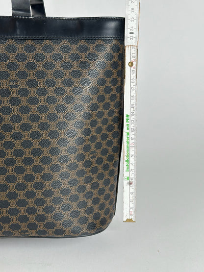 Vintage Celine Paris Leather monogram bag