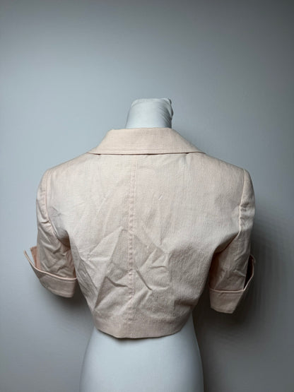 Vintage Dior Short Trenchcoat pink