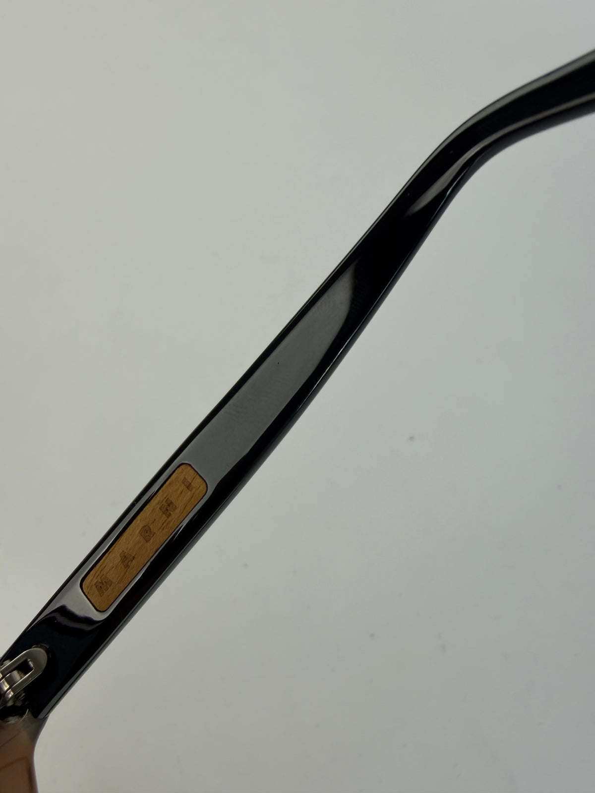 Vintage Marni Gradient Frame Sunglasses c. 2010s Brown Black