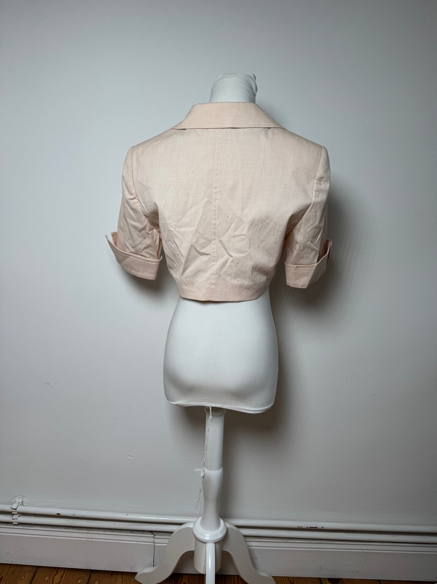 Vintage Dior Short Trenchcoat pink