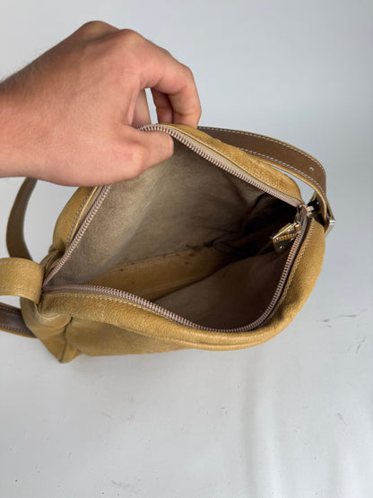 Sac vintage en cuir Loewe marron