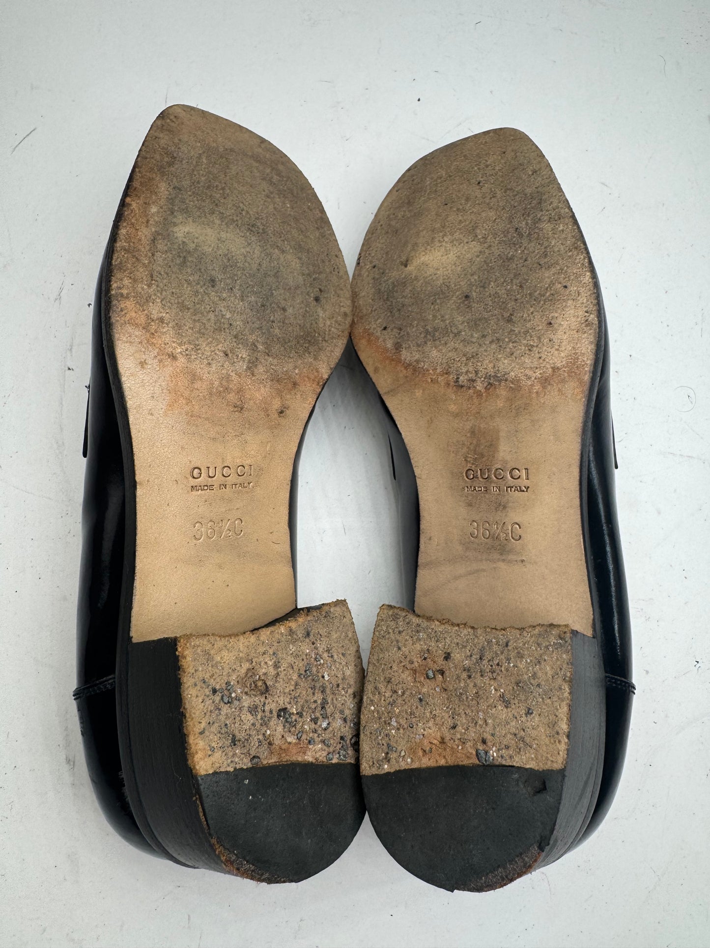 Vintage Gucci Patent Leather Horsebit Pumps EU36,5