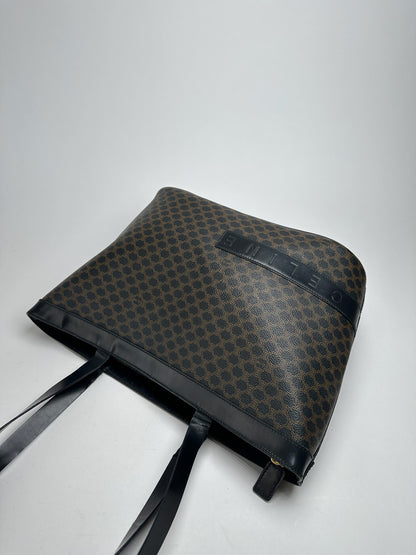 Vintage Celine Paris Leather monogram bag